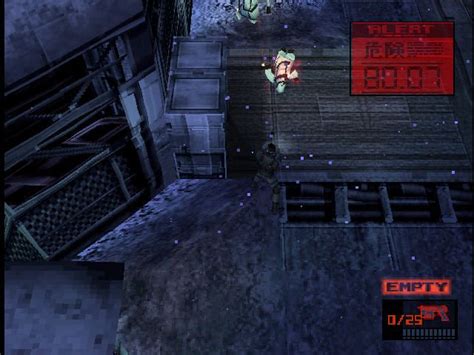 Solid Snake infiltrating a guarded location in Metal Gear Solid